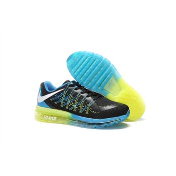 Nike Air Max 2017 Mens Running Shoes Black Blue Green
